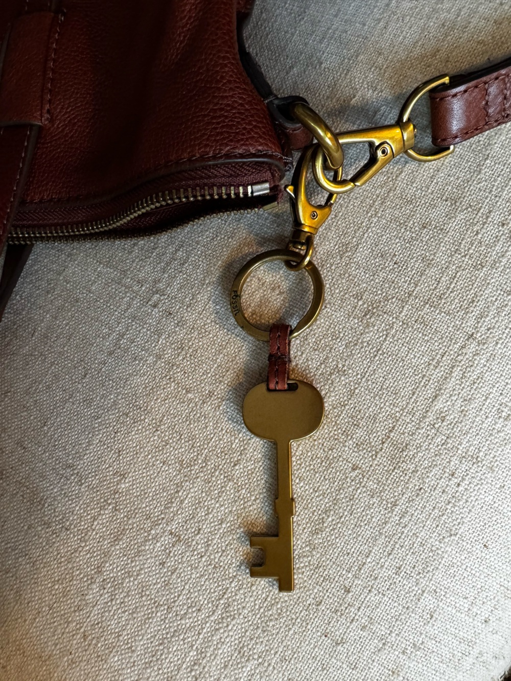 Fossil Skylar Satchel Brandy - Picture 7 of 8